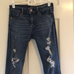 Distressed Jeans
